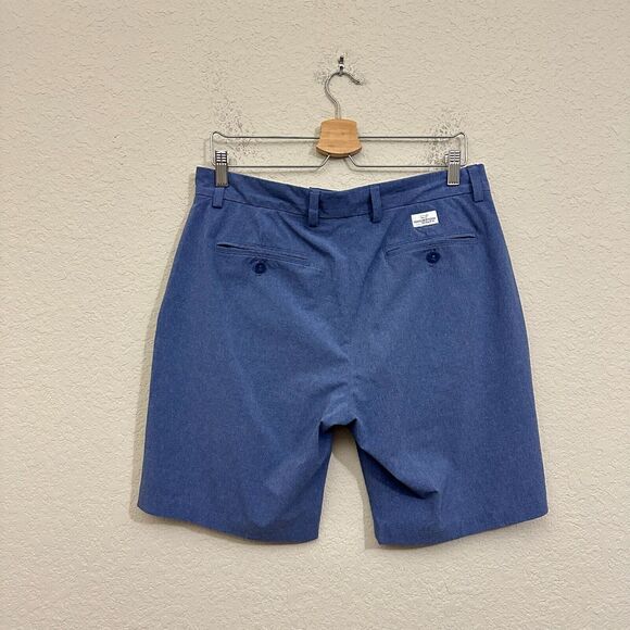 VINEYARD VINES Men's Chino Breaker Shorts Golf in Heather Blue - Picture 5 of 12